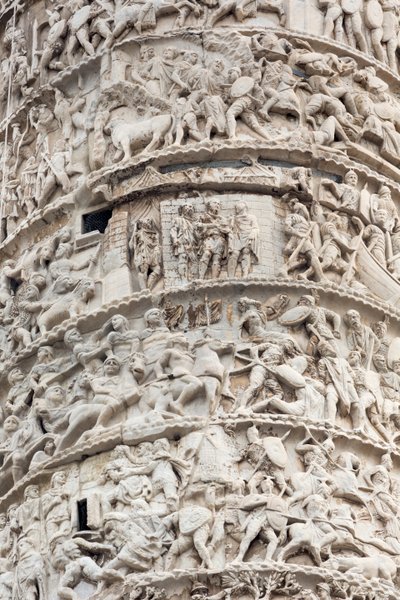 Roma, Italia. Columna de Trajano de Unbekannt Unbekannt